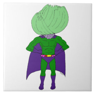 Azulejo De Cerâmica Capitão Cabbage