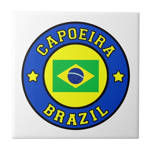 Azulejo De Cerâmica Capoeira (Frente)