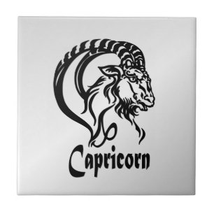 Azulejo De Cerâmica Capricórnio o Bode Marinho Zodíaco