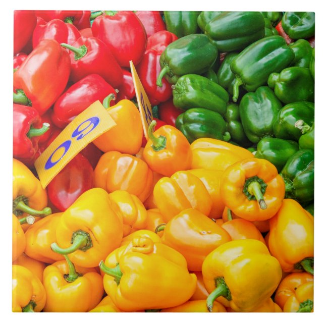 Azulejo De Cerâmica Capsicum (Frente)
