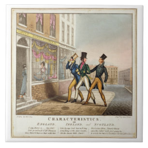 Azulejo De Cerâmica Características - Inglaterra, Ireland e Scotland,