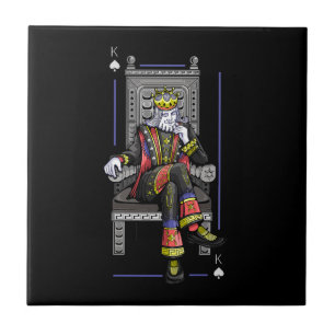 Azulejo De Cerâmica Card King