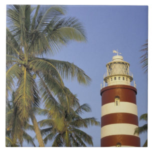 Azulejo De Cerâmica Caribe, Bahamas, Abaco, Elbow Cay. Cidade