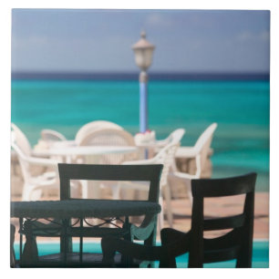 Azulejo De Cerâmica Caribe, TURKS & CAICOS, Ilha Grand Turk,