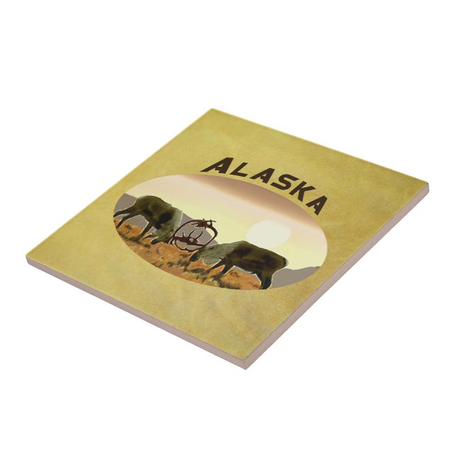 Azulejo De Cerâmica Cariou Duel - Alasca (Lateral)