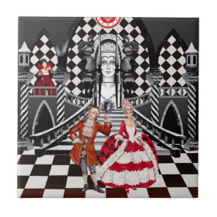 Azulejo De Cerâmica Carnaval em uma terra mágica