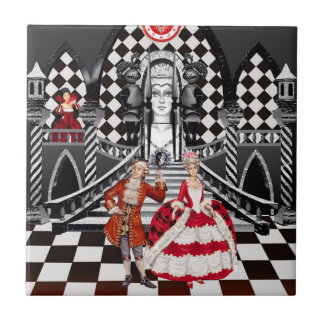 Azulejo De Cerâmica Carnaval em uma terra mágica