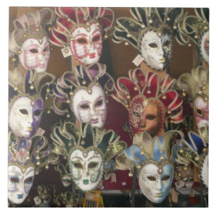 Azulejo De Cerâmica Carnaval Face Máscaras, Mercado da Rua Italiano