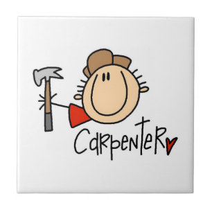 Azulejo De Cerâmica Carpinteiro masculino