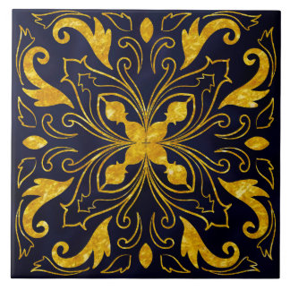 Azulejo De Cerâmica Carreau Mandala ou