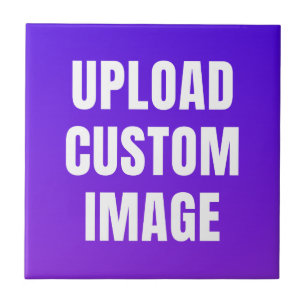Azulejo De Cerâmica Carregar imagem personalizada - Adicione a sua par