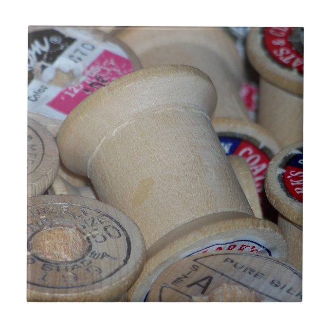 Azulejo De Cerâmica Carretéis vazios (Frente)