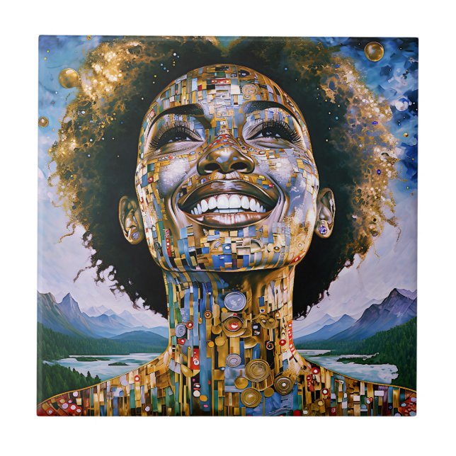 Azulejo De Cerâmica Cartaz (Frente)