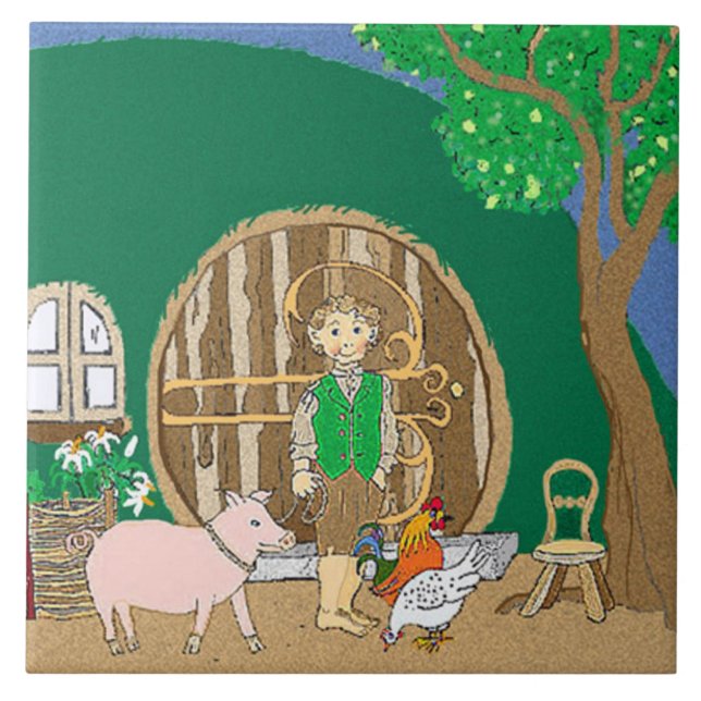 Azulejo De Cerâmica casa (Frente)