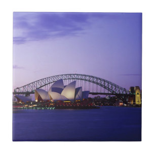 Azulejo De Cerâmica Casa da Ópera de Sydney e Porto, Nova Gales do Sul
