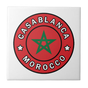 Azulejo De Cerâmica Casablanca Marrocos