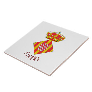 Azulejo De Cerâmica Casaco de Armas de Girona