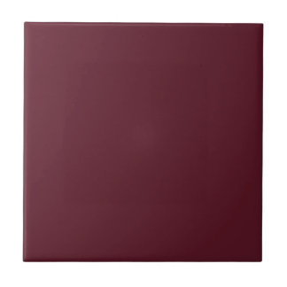 Azulejo De Cerâmica Casamento Cor Sólida Burgundy Elegante