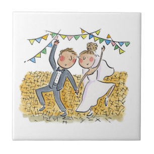 Azulejo De Cerâmica Casamento por País