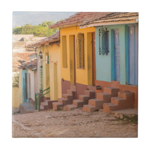 Azulejo De Cerâmica Casas residenciais, Trinidad, Cuba