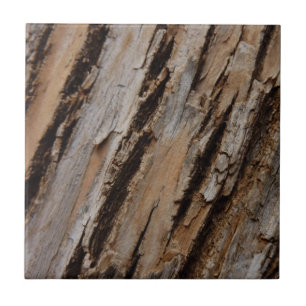 Azulejo De Cerâmica Casca de Árvore I Design Texturizado Abstrato Natu