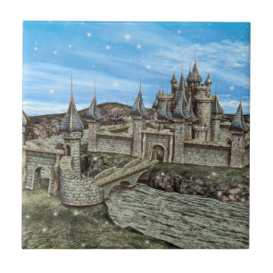 Azulejo De Cerâmica Castelo de Contos de Fadas