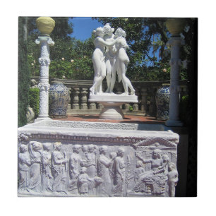 Azulejo De Cerâmica Castelo de Hearst, San Simeon, Califórnia