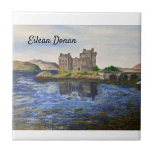 Azulejo De Cerâmica Castelo Eilean Donan