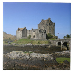 Azulejo De Cerâmica Castelo Eilean Donan, Escócia. O famoso Eilean 2