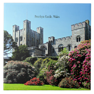 Azulejo De Cerâmica Castelo Penrhyn, País de Gales