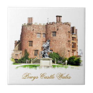 AZULEJO DE CERÂMICA  CASTELOS WELSH