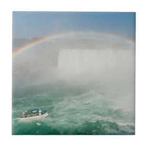 Azulejo De Cerâmica Cataratas e ferraduras de Niágara