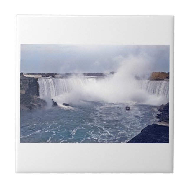 Azulejo De Cerâmica Cataratas Horseshoe (Frente)