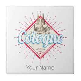 Azulejo De Cerâmica Catedral de Colônia, Alemanha