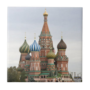 Azulejo De Cerâmica Catedral de santo Basil. Red Square Moscou Rússia