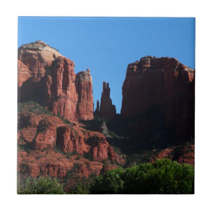 Azulejo De Cerâmica Catedral Rock em Sedona Monumento de Arizona