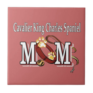 Azulejo De Cerâmica Cavalier King Charles Spaniel Mamãe Gifts