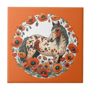 Azulejo De Cerâmica Cavalo Appaloosa Cavalo Appy