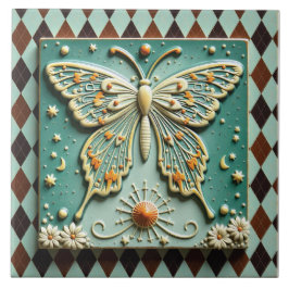 Azulejo De Cerâmica Celestial Wings at the Diamond Court