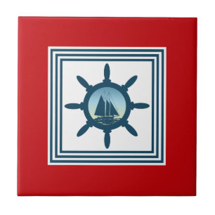 Azulejo De Cerâmica Cena de navegação