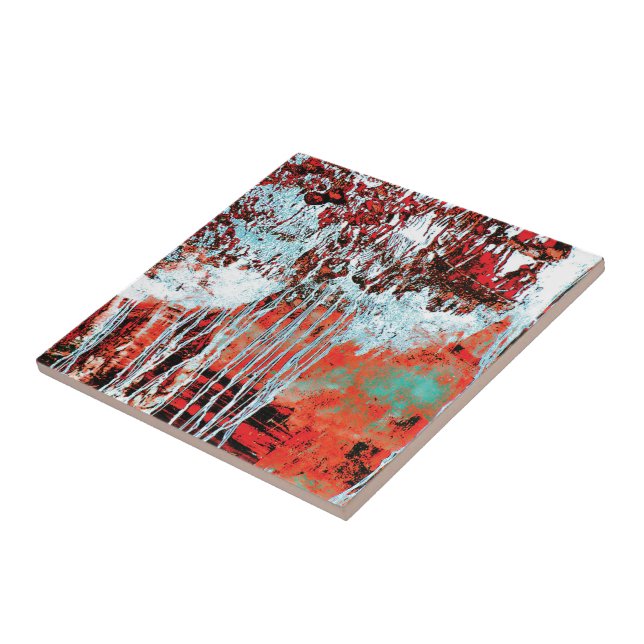 Azulejo De Cerâmica Ceramic Tile – Corrosion Pulse (Lateral)