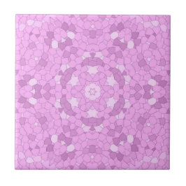 Azulejo De Cerâmica Ceramic Tile pink mosaic
