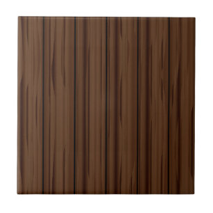 Azulejo De Cerâmica Cerca da cerca de Brown escuro