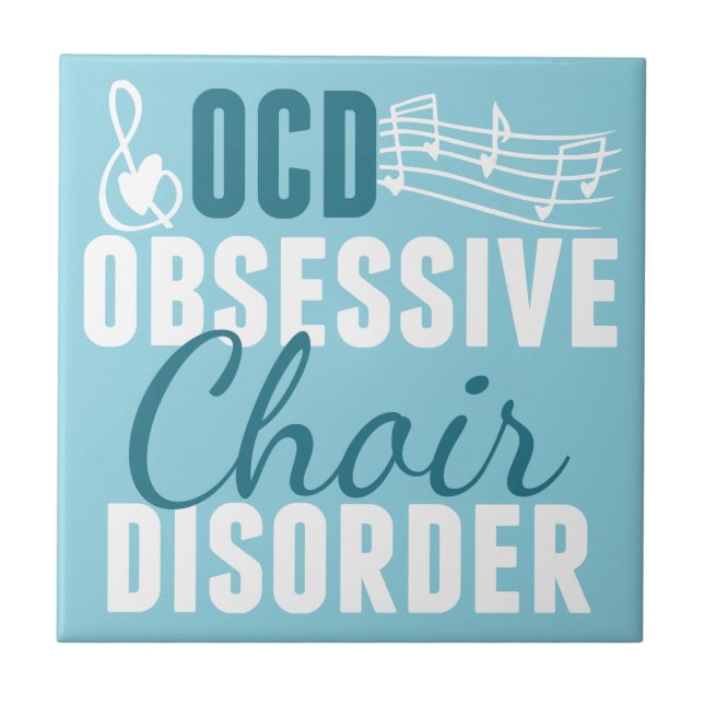 Azulejo De Cerâmica Cerceta bonito do coro (Frente)