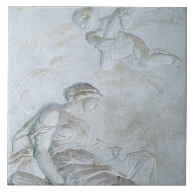 Azulejo De Cerâmica Ceres, c.1790 (o fresco) (Frente)