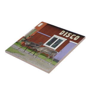AZULEJO DE CERÂMICA CERVOS DO DISCO