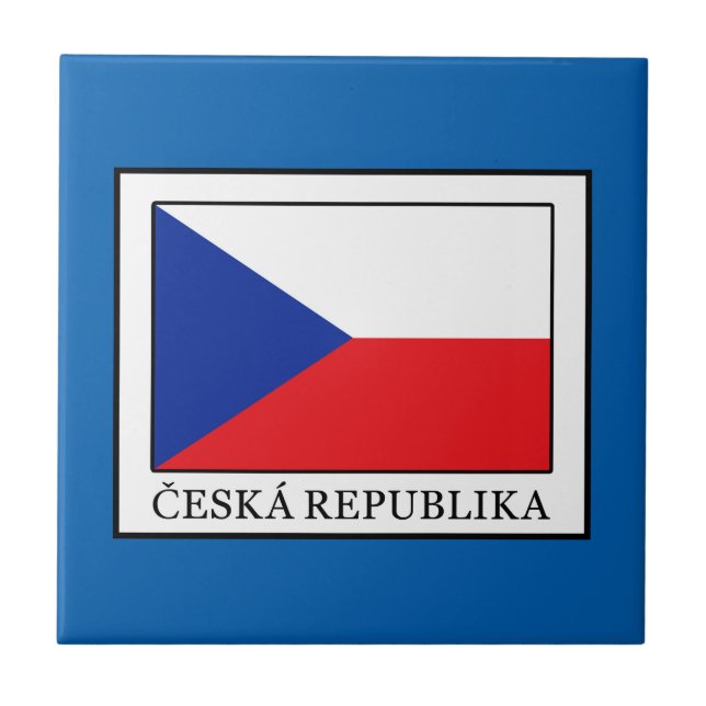 Azulejo De Cerâmica Ceska Republika (Frente)