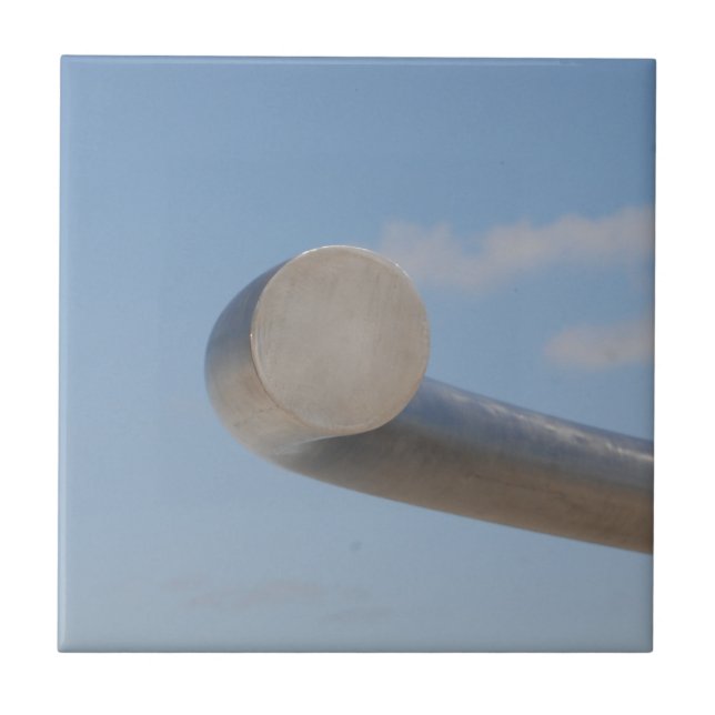 Azulejo De Cerâmica Céu Azul Metálico (Frente)