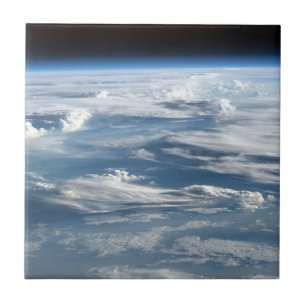 Azulejo De Cerâmica Céus Nuvens Sobre O Sudão