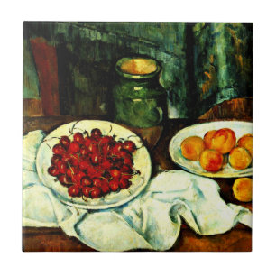 Azulejo De Cerâmica Cezanne - Cerejas